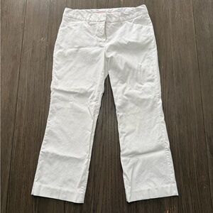 Express White Cropped Dress Pants Editor